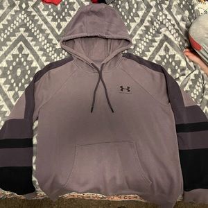 Under Armour Loose Fit Medium Purple Hoodie